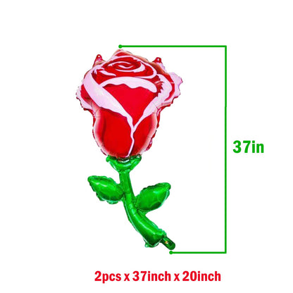 Rose Foil balloon