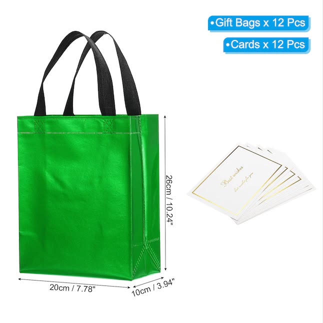 Metallic Non Woven Tote Bag