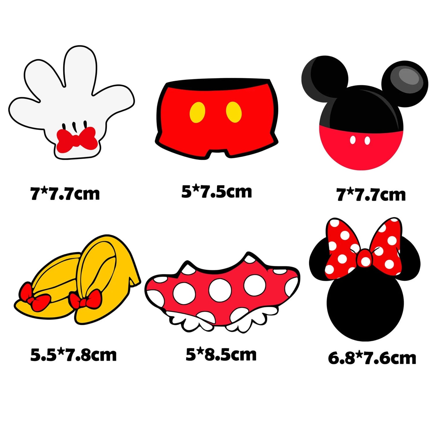 Mickey Mouse Cake and Cupcake Topper