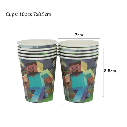 Minecraft Cups (10pcs)