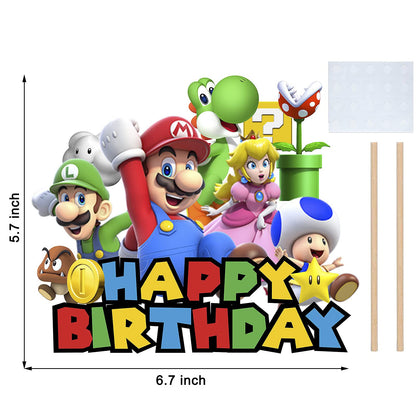 Super Mario Cake Topper