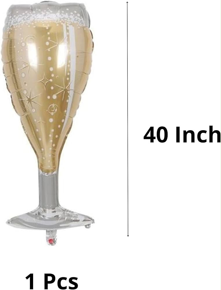 Large Champagne Glass Balloon