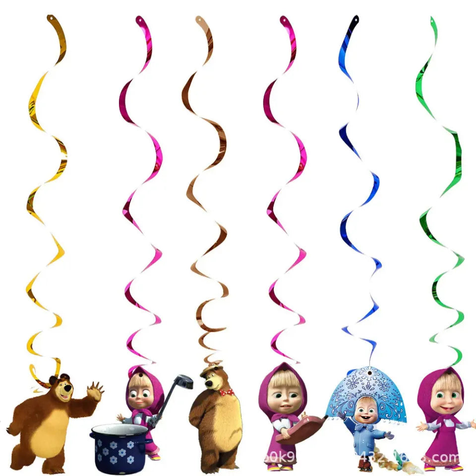Masha and the Bear Ultimate Party Decoration Package