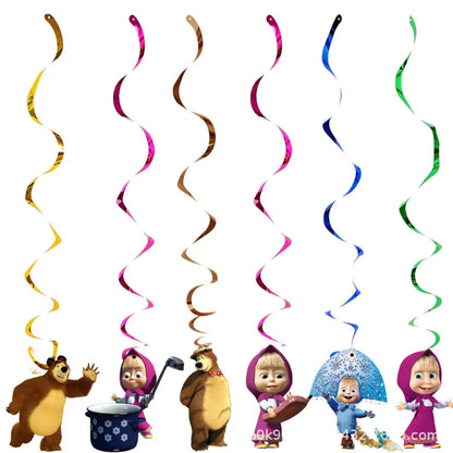 Masha and the Bear Ultimate Party Decoration Package