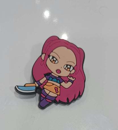 KPOP DEMON HUNTERS CROC CHARMS