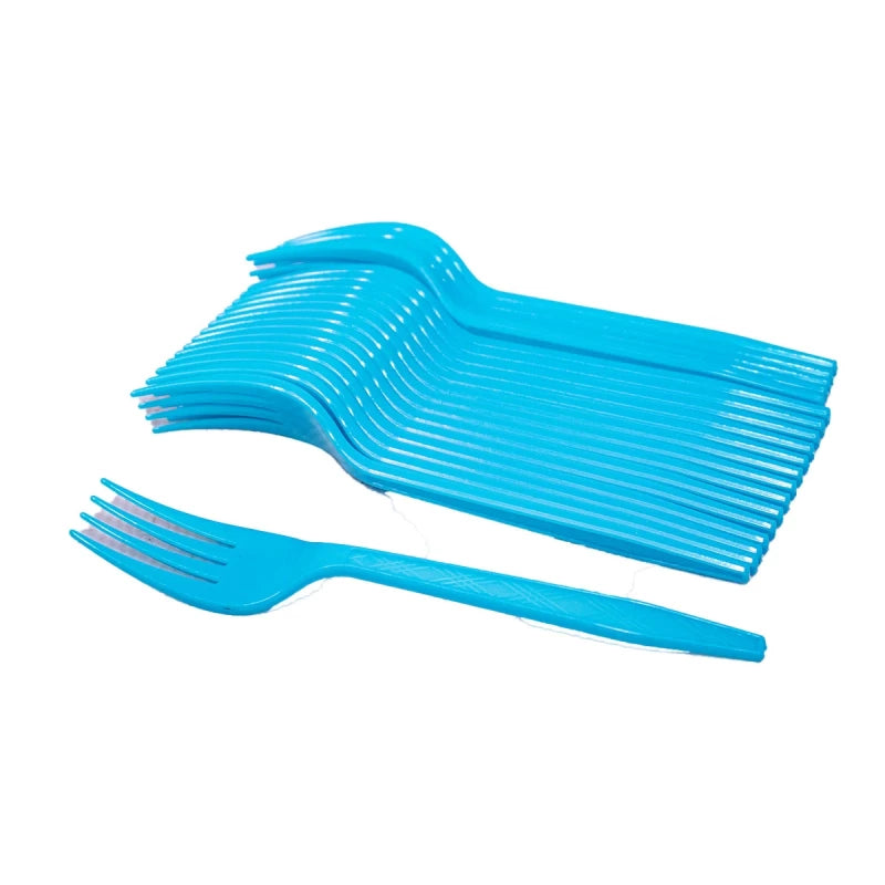 Light Blue Tableware Party Set