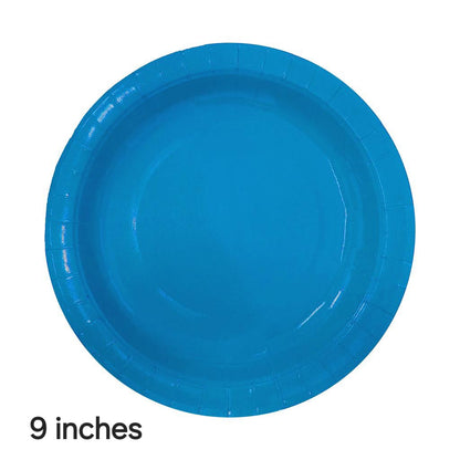 Light Blue Tableware Party Set