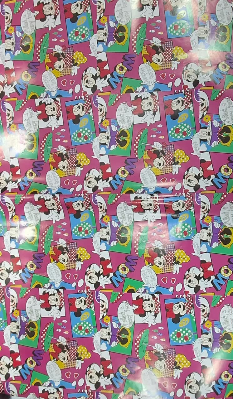 Character Gift Wrapping Paper (27&