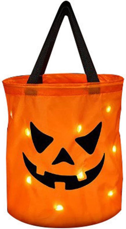 LED Light Halloween Candy Bags