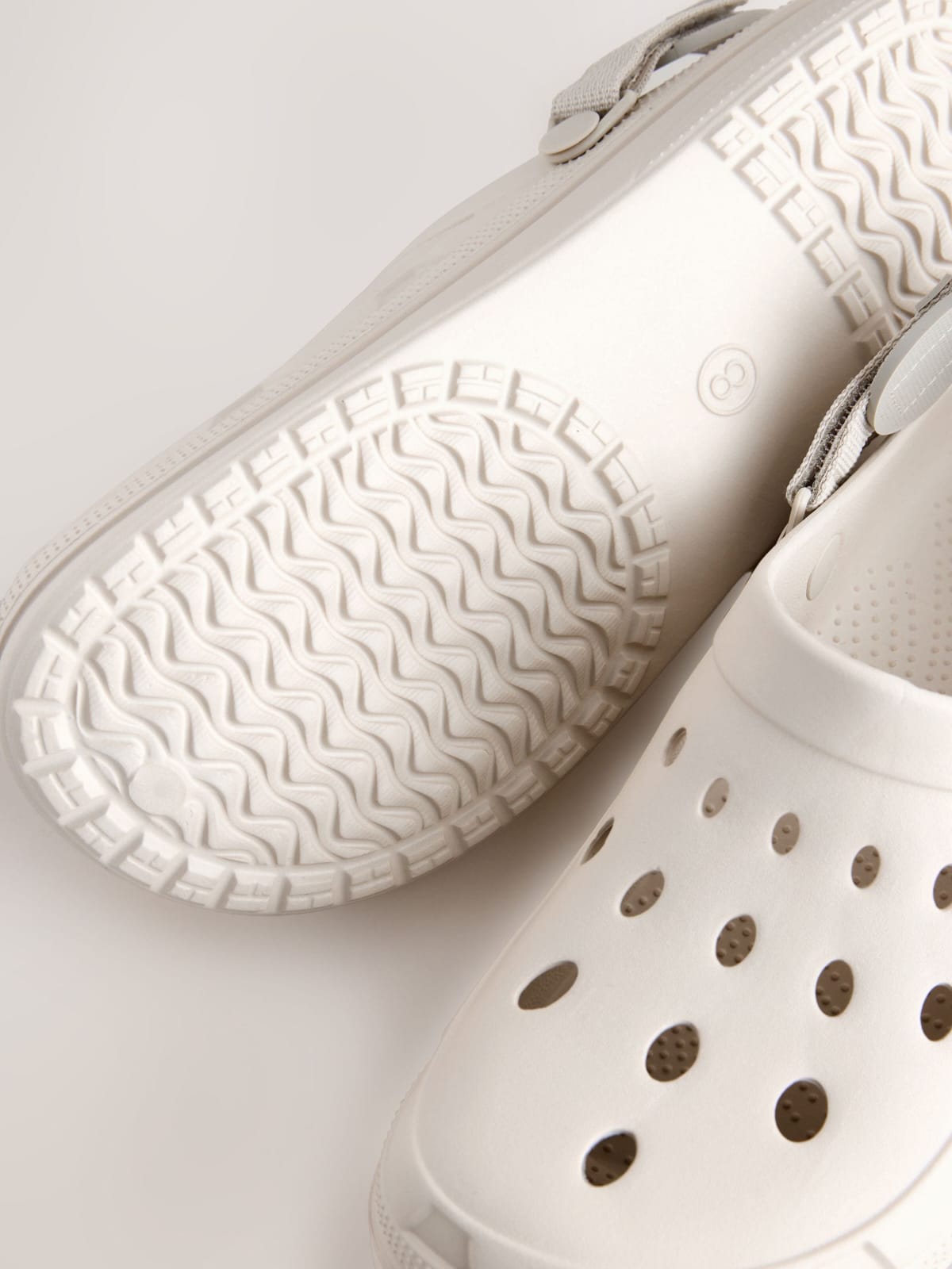 NEXT Plain White Clogs