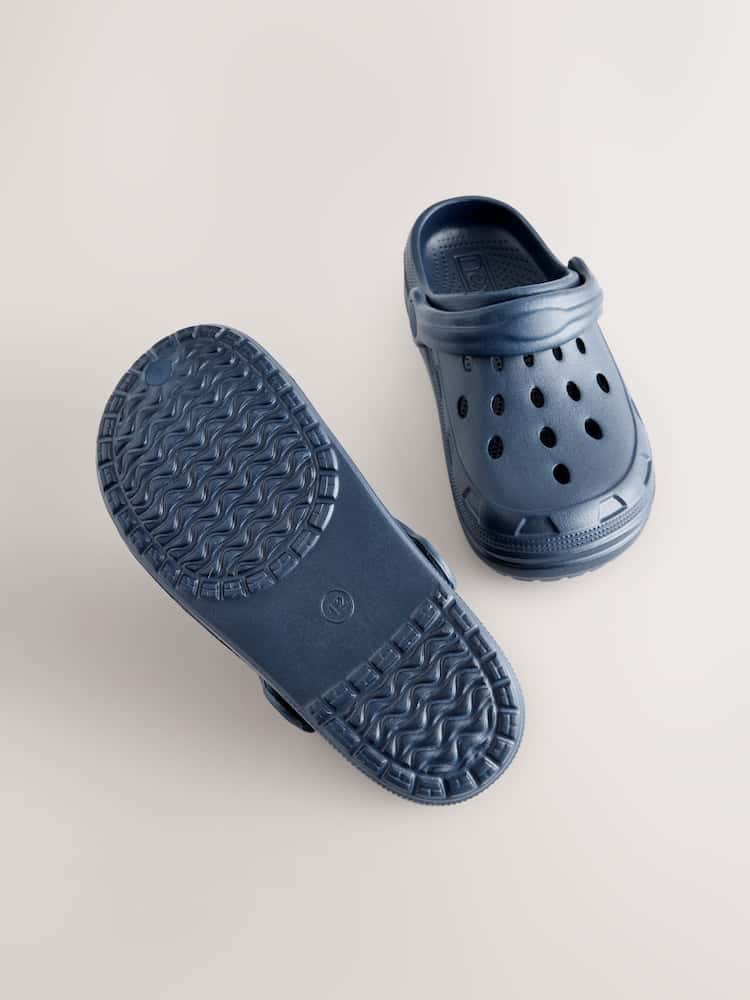 NEXT Plain Navy Clogs