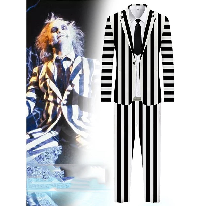 Beetlejuice cosplay costume outfit