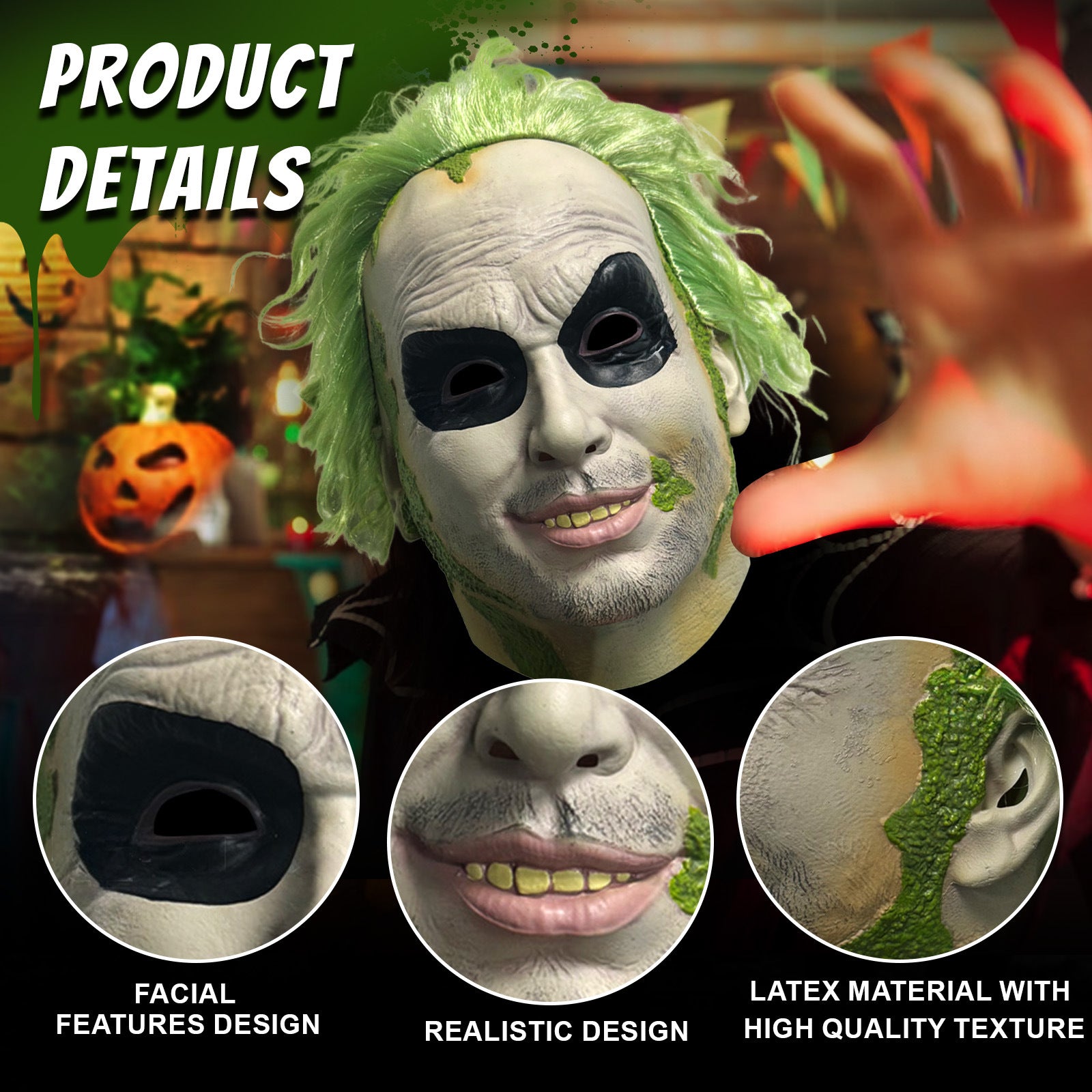 Beetlejuice Mask