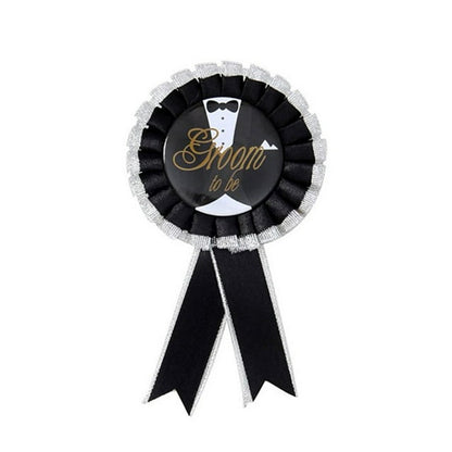 Bride Or Groom Badge