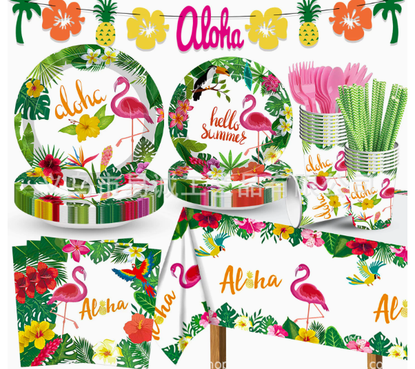 Aloha Party Decoration Package Hawaiian