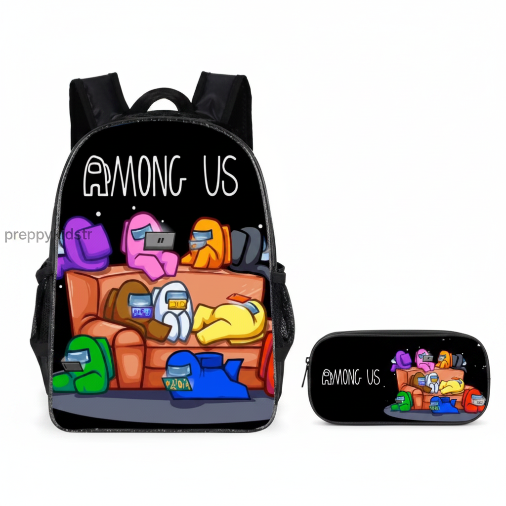 Among Us Backpack and Pencil case set (2 PC) Couch