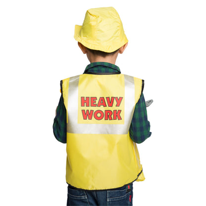 Construction worker cosplay Career Day outfit (Ages 3 to 7 years old)