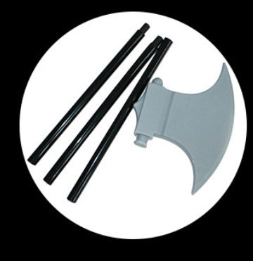 Skeleteen Viking Medieval Costume Axe