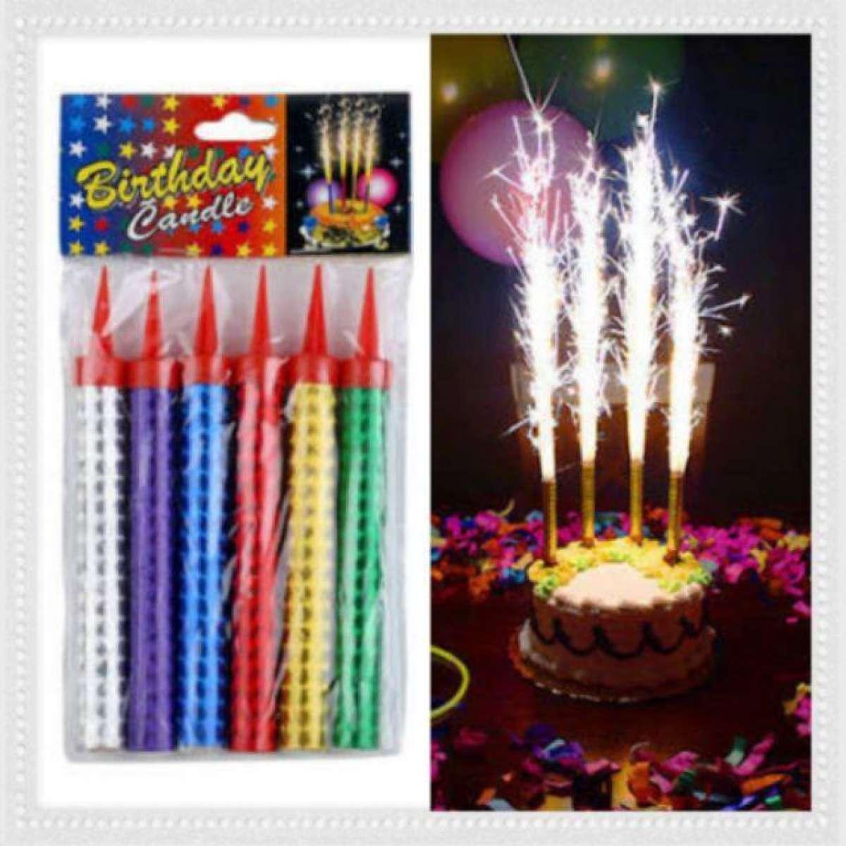 Fireworks candles