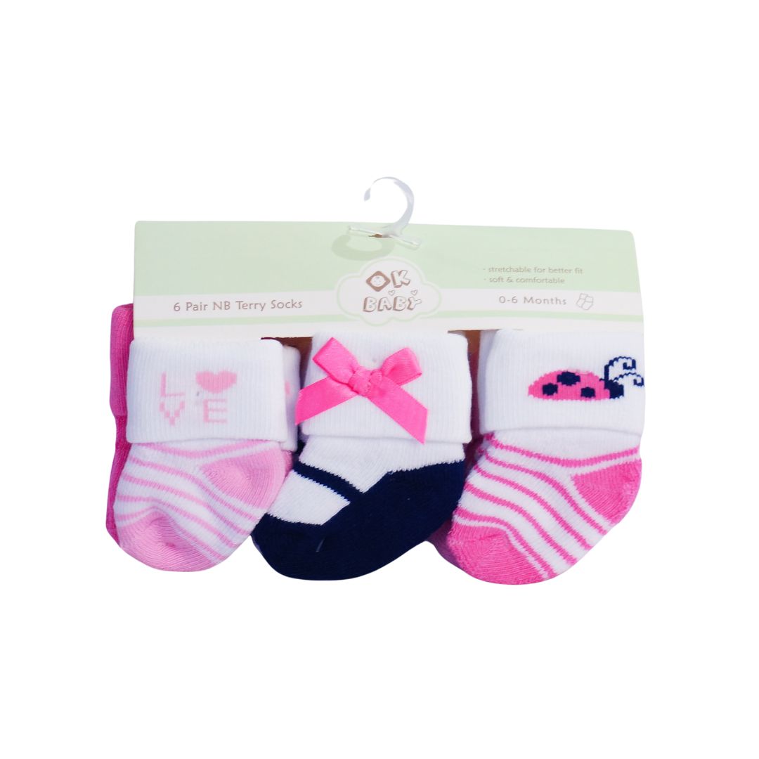 Baby Socks (6 pc) set