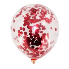Confetti 12inch Latex Balloon loose