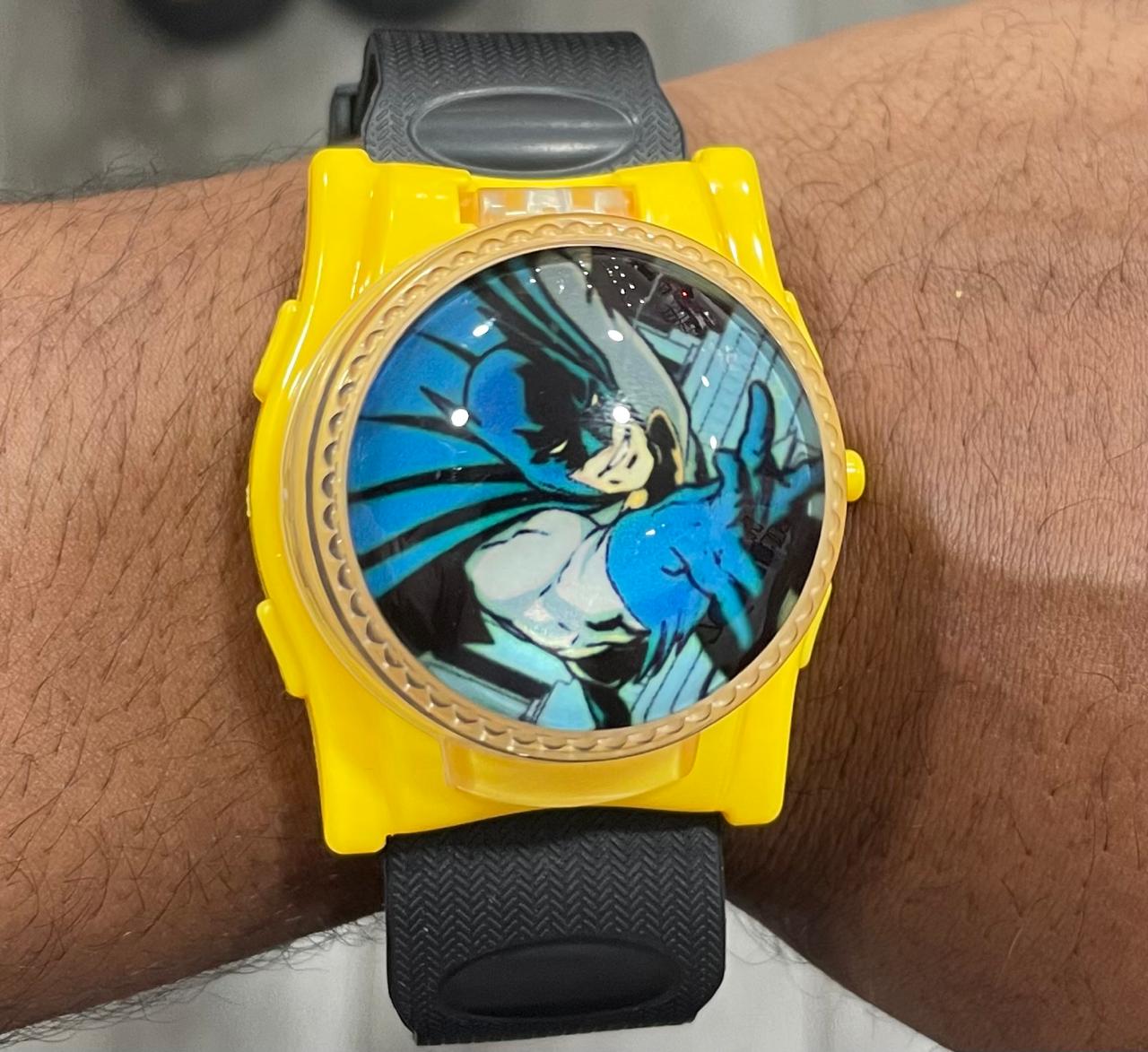 Kids Batman  Rotating Flip Watch