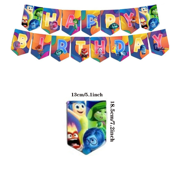 Inside Out Party Decoration package