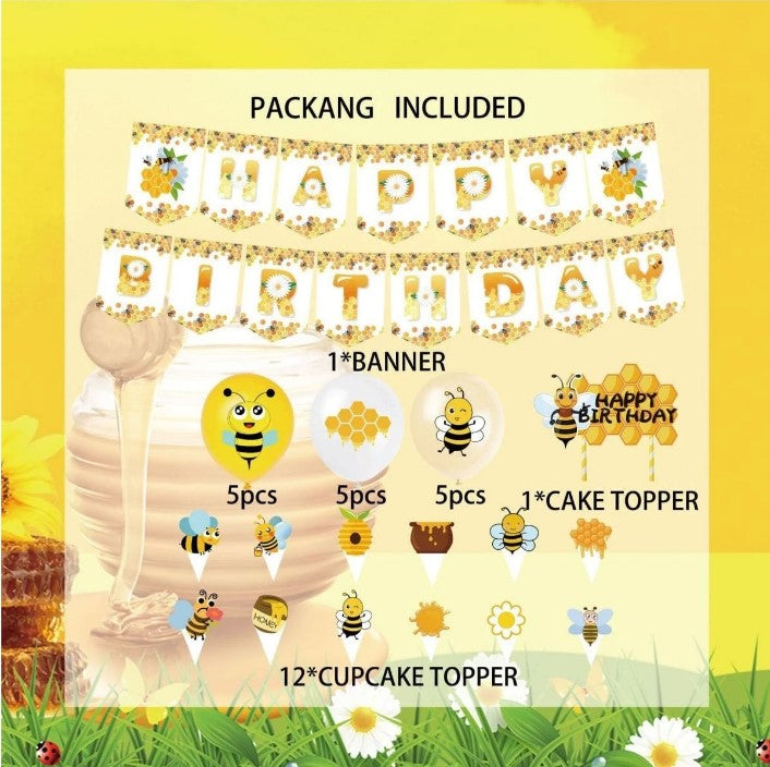 Bee Birthday Party Package