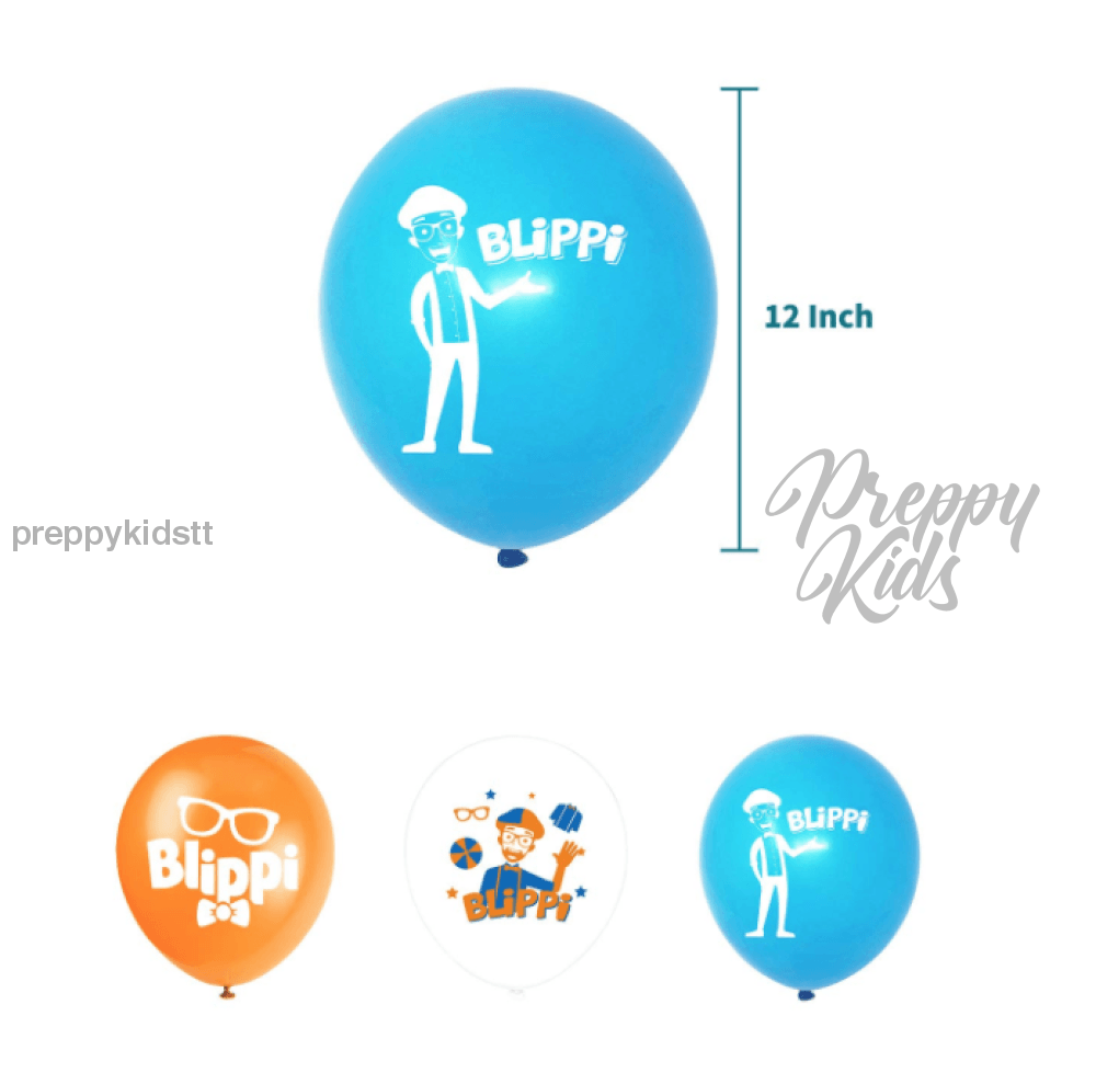 Diamond Blippi Party Decorations Package With Backdrop