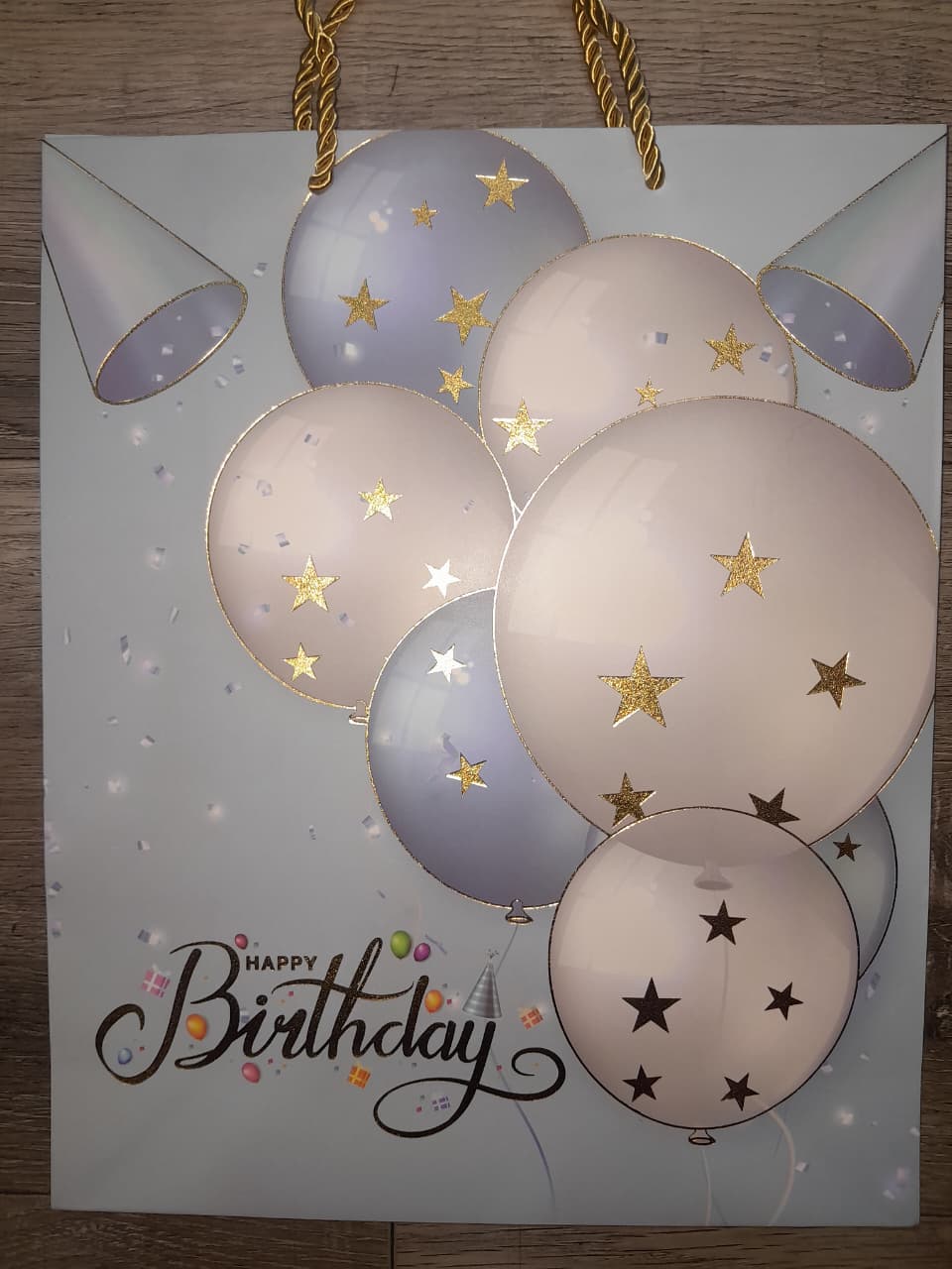 Happy Birthday Medium Gift Bag