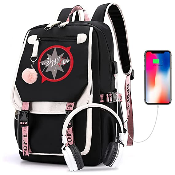 Stray Kids Bookbag Red Star version Straykids - Preppy Kids (Grand Bazaar)