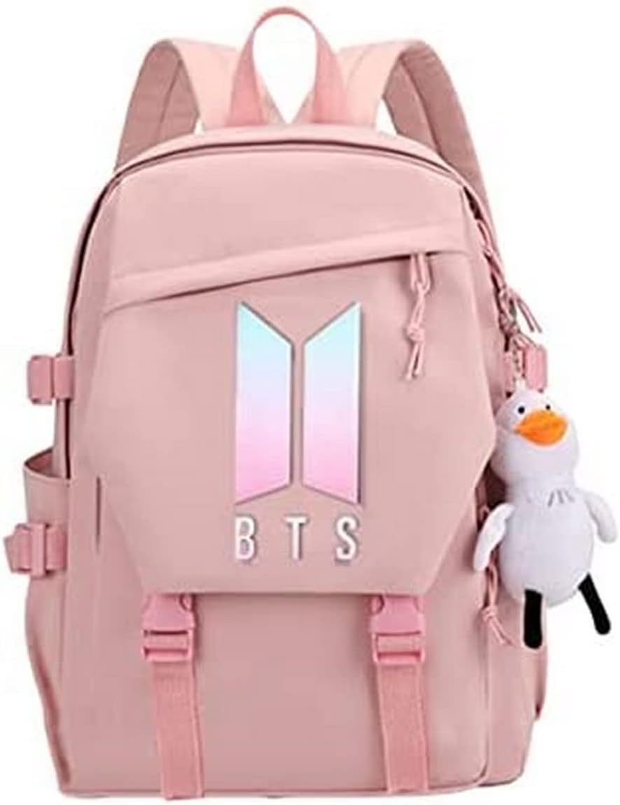 BTS Pink Bookbag