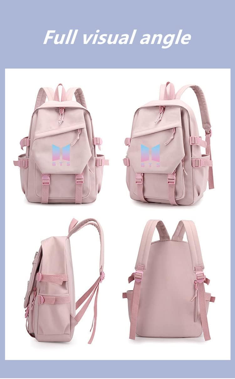 BTS Pink Bookbag
