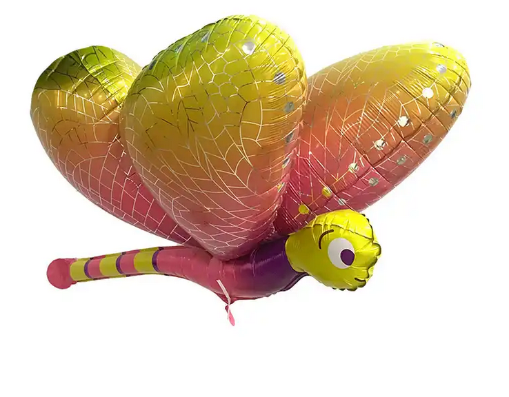 Butterfly Dragonfly Foil Balloon (4 different colours)