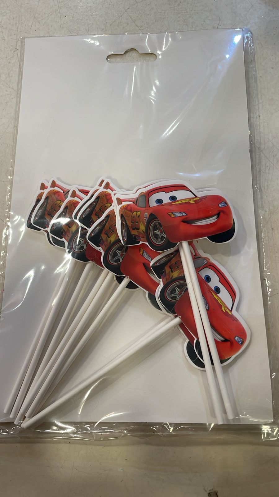Cars Cupcake Toppers