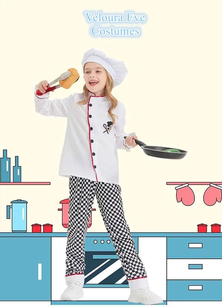 Chef Baker Polka Dot Career day outfit (male or female)