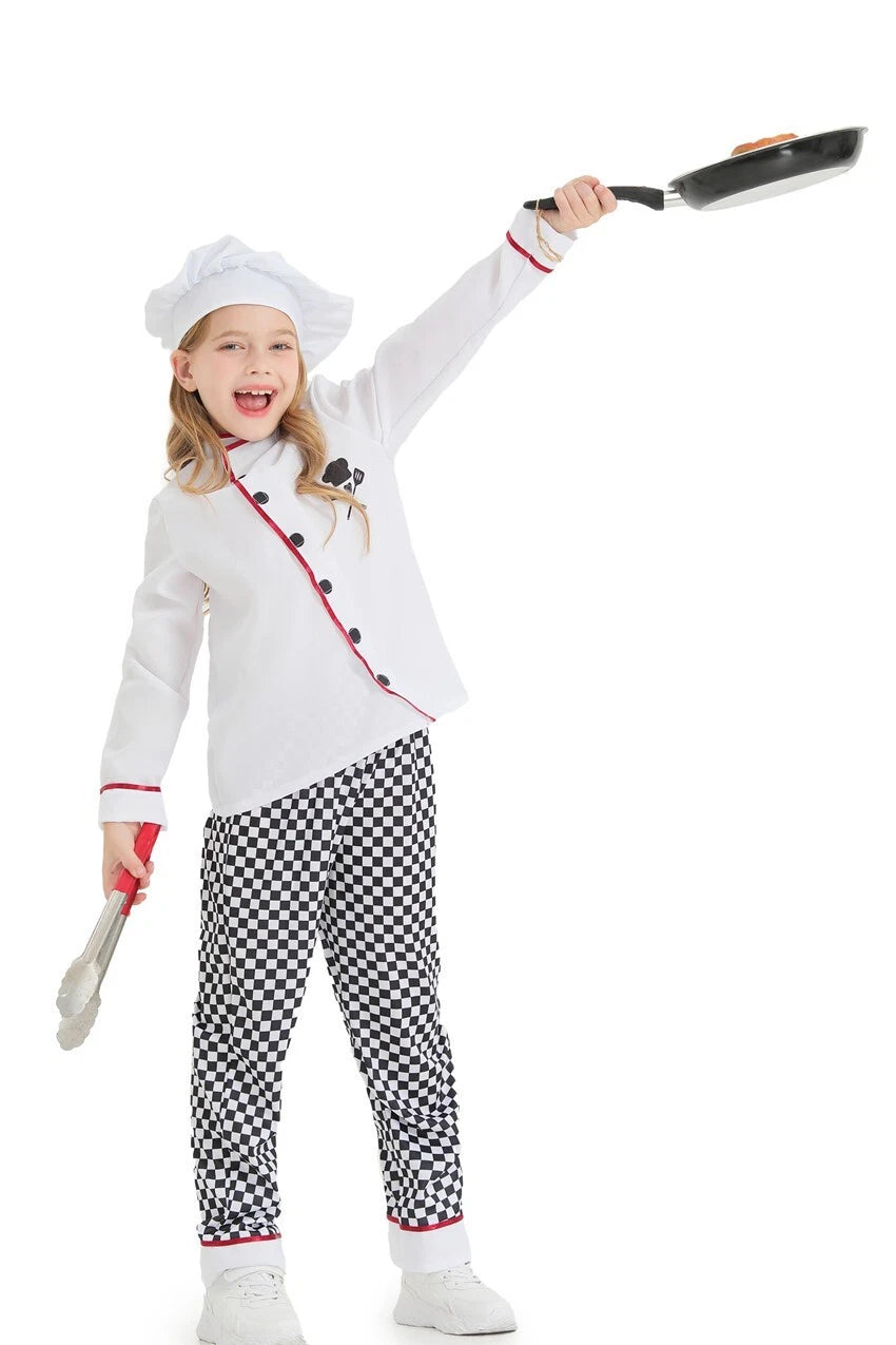 Chef Baker Polka Dot Career day outfit (male or female)