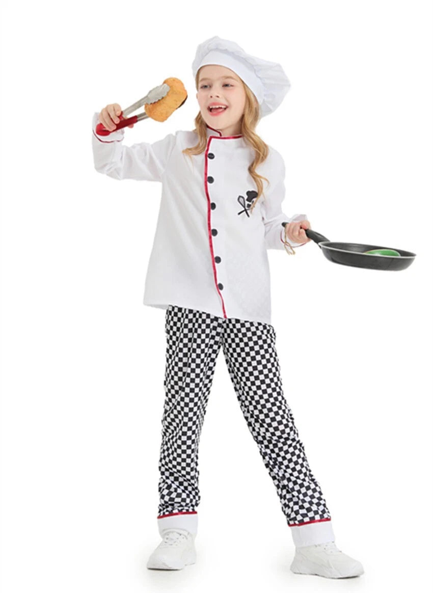 Chef Baker Polka Dot Career day outfit (male or female)