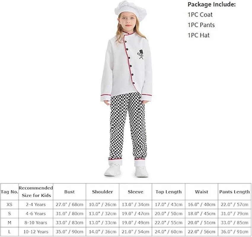 Chef Baker Polka Dot Career day outfit (male or female)