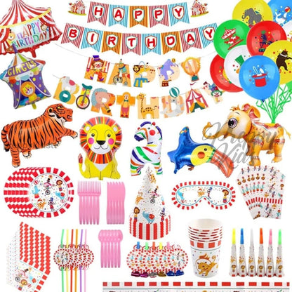 Circus Party Decorations Package