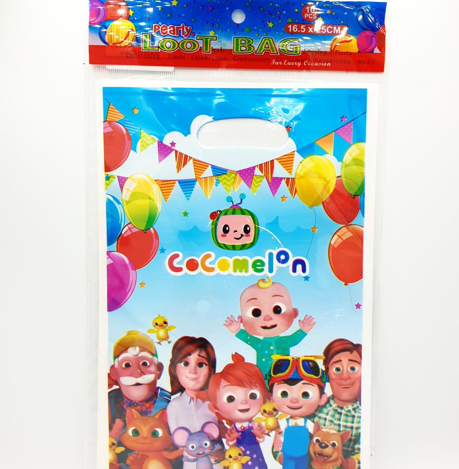 Coco Melon Loot Party Bags (10 pcs)