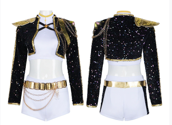 Rumi GOLDEN Cosplay Costume Kpop Demon Hunters