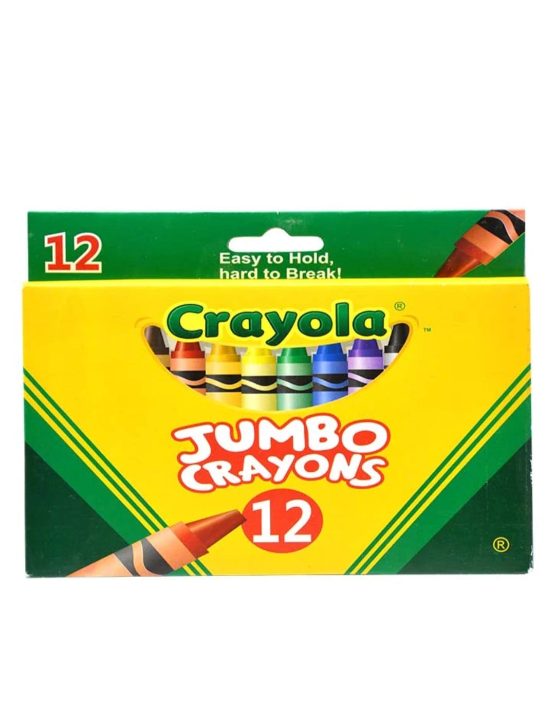 Jumbo Crayola Crayons (12 Crayons)
