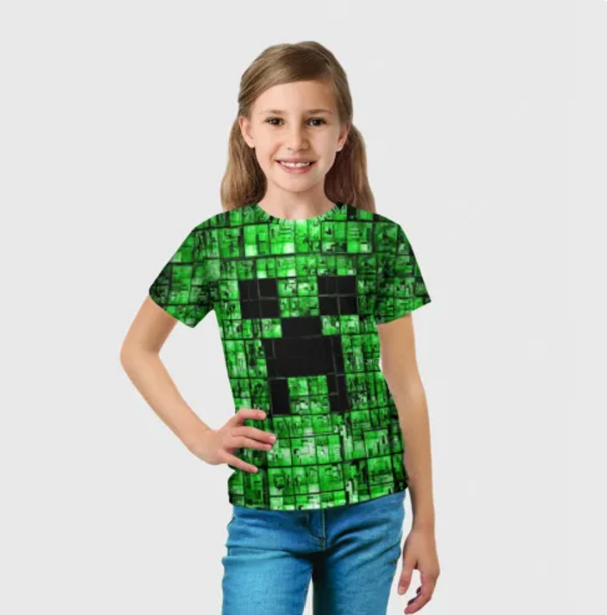 Minecraft  Creeper Tshirt