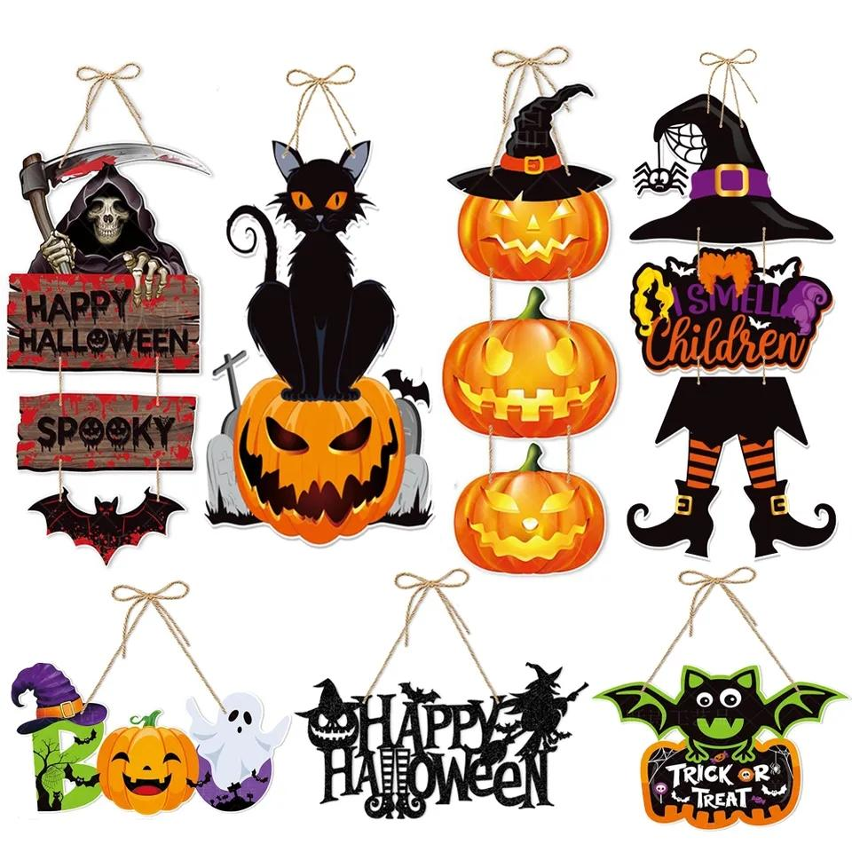 Halloween Hanging Signs (1 pc) - Preppy Kids (Grand Bazaar)