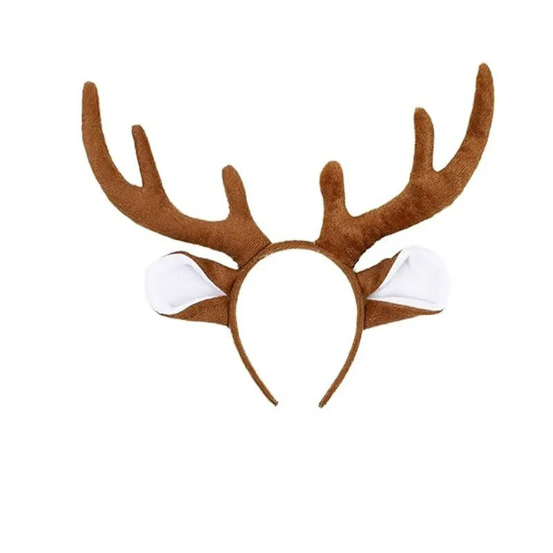 Animal Deer Kids Reindeer Costume cosplay outfit with headband Christmas