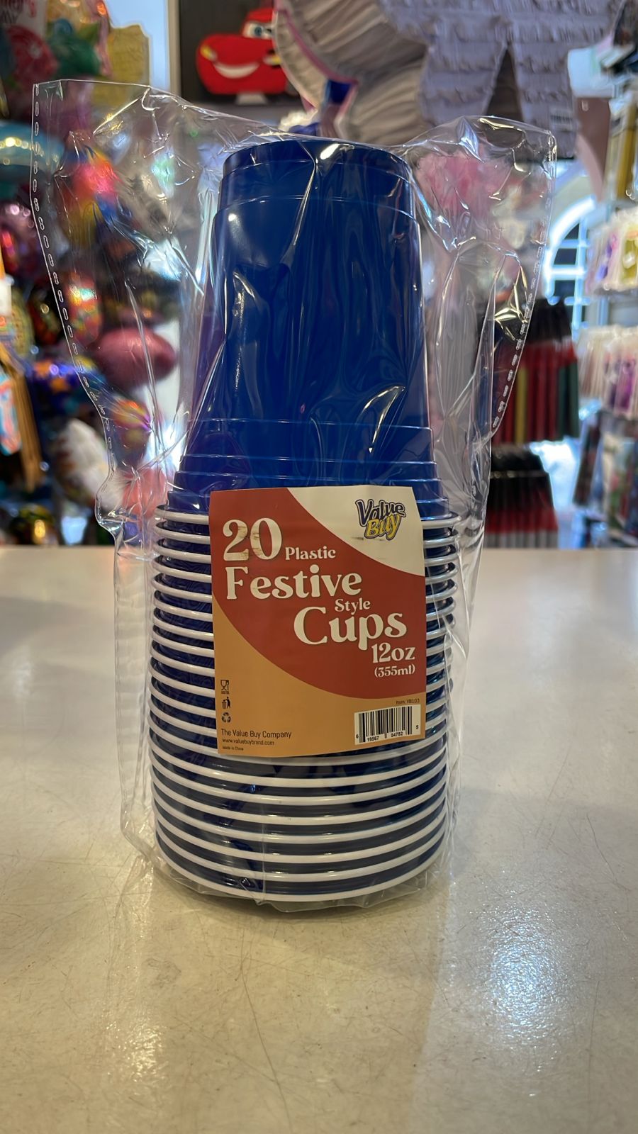 20 pc Elegant Cups 12oz (assorted)