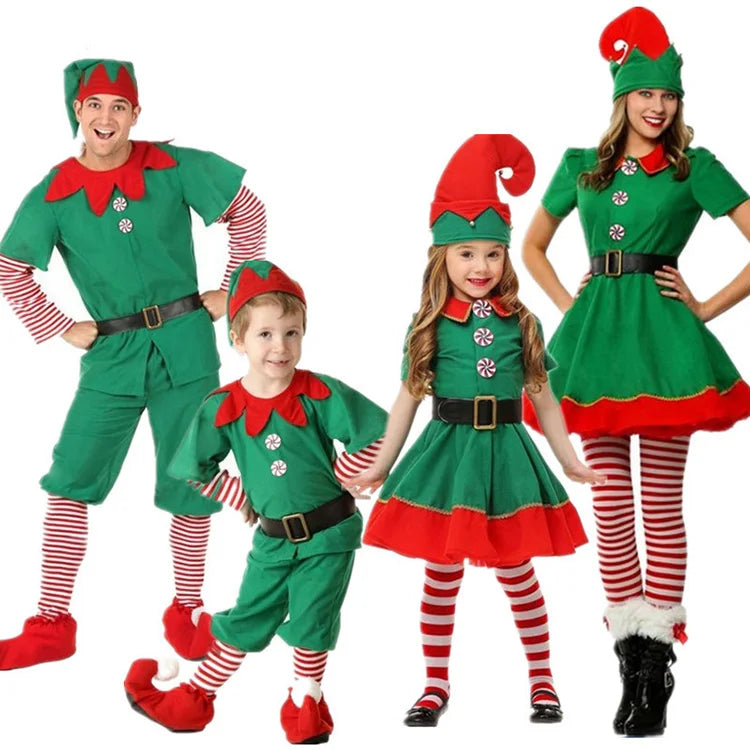 Elf Male Costume Boys kids and adult sizes