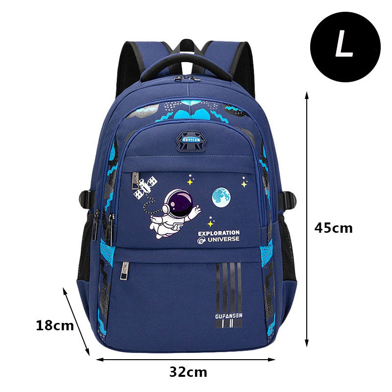 Spaceman Bookbag Blue - Preppy Kids (Grand Bazaar)