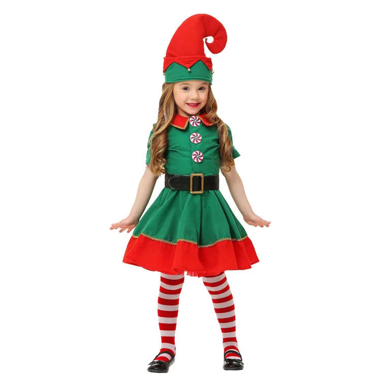 Elf Female costume girls kids and adult sizes